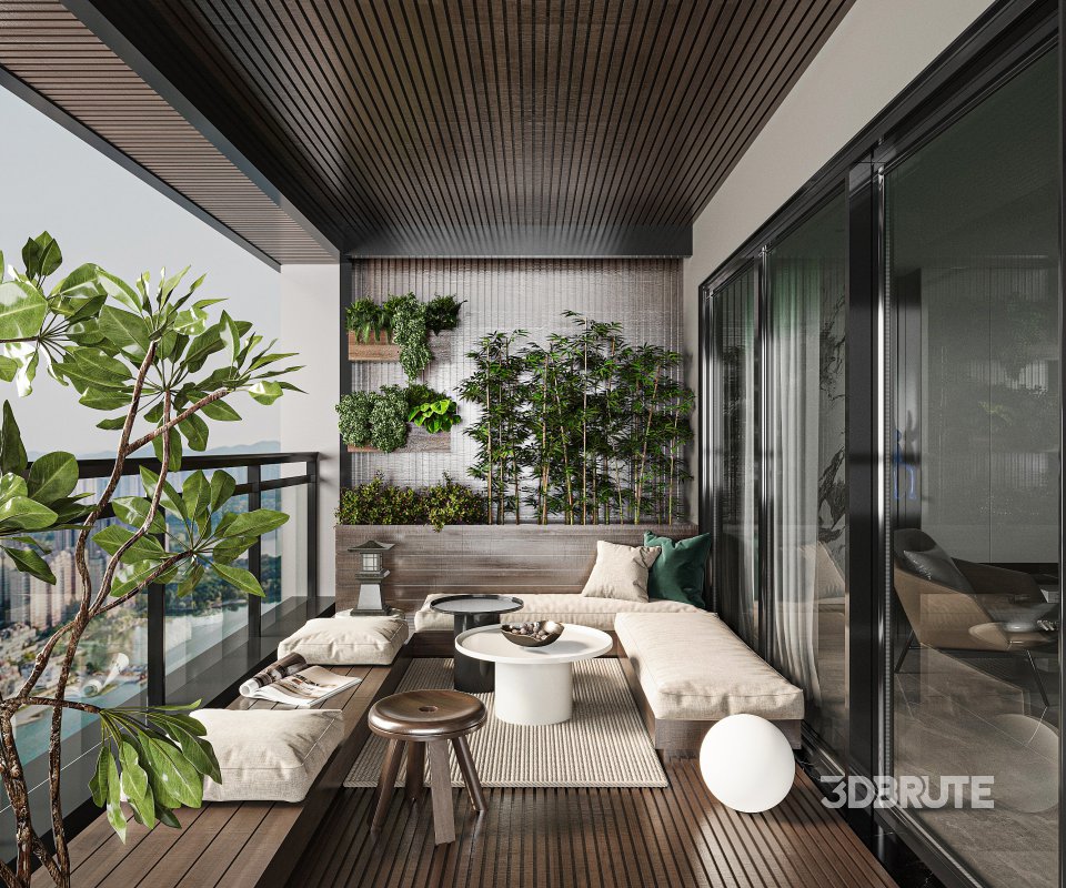 Modern balcony Image 1