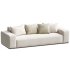 Callie Cream Boucle 3-Seater Sofa - Thumbnail 1