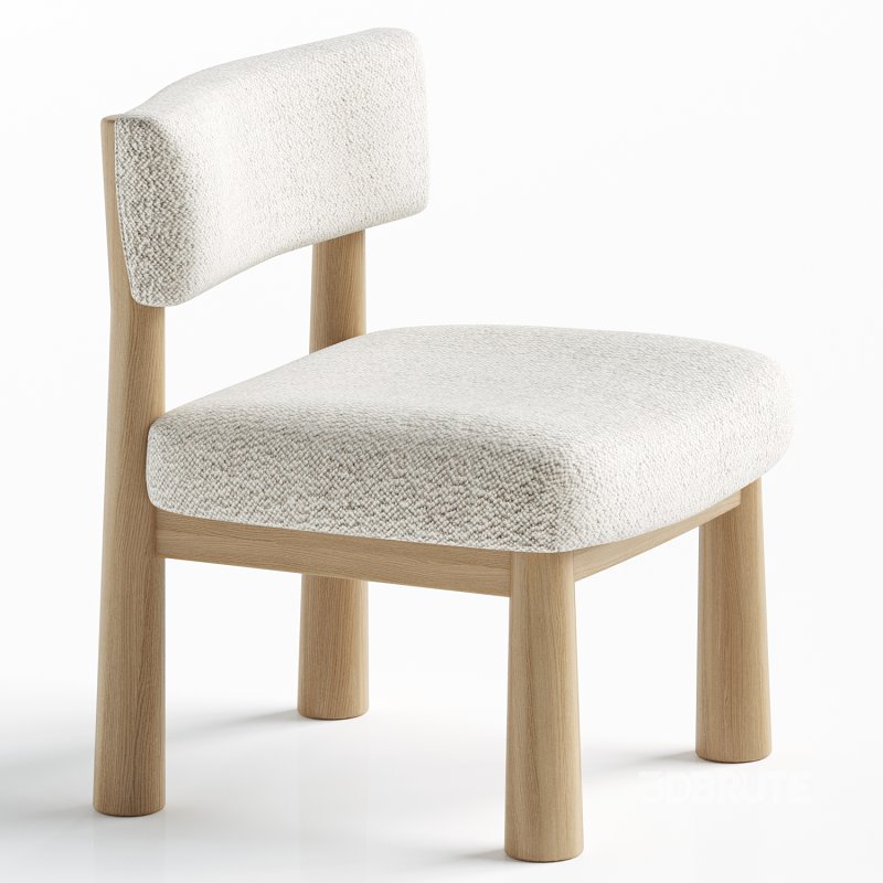 Teddy Accent Chair – Tapered Legs Image 1