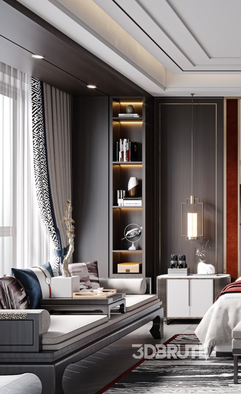 Chinese bedroom133 Image 2