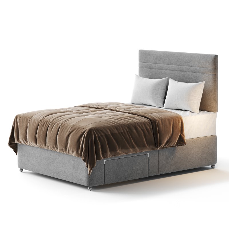 Sealy Auckland Firm Support Divan Bed Set Image 7