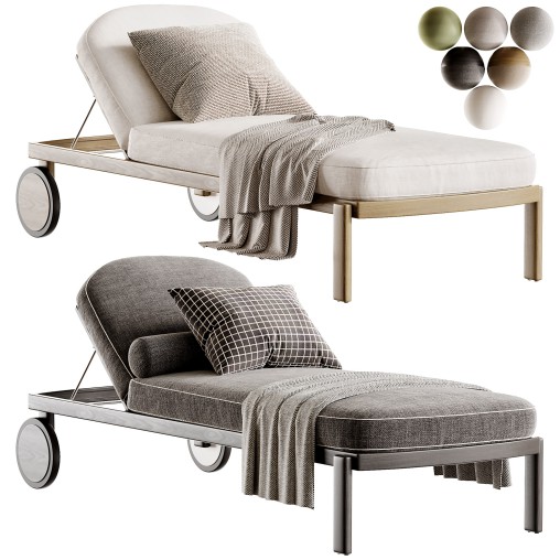 Cove Teak Sun Lounge