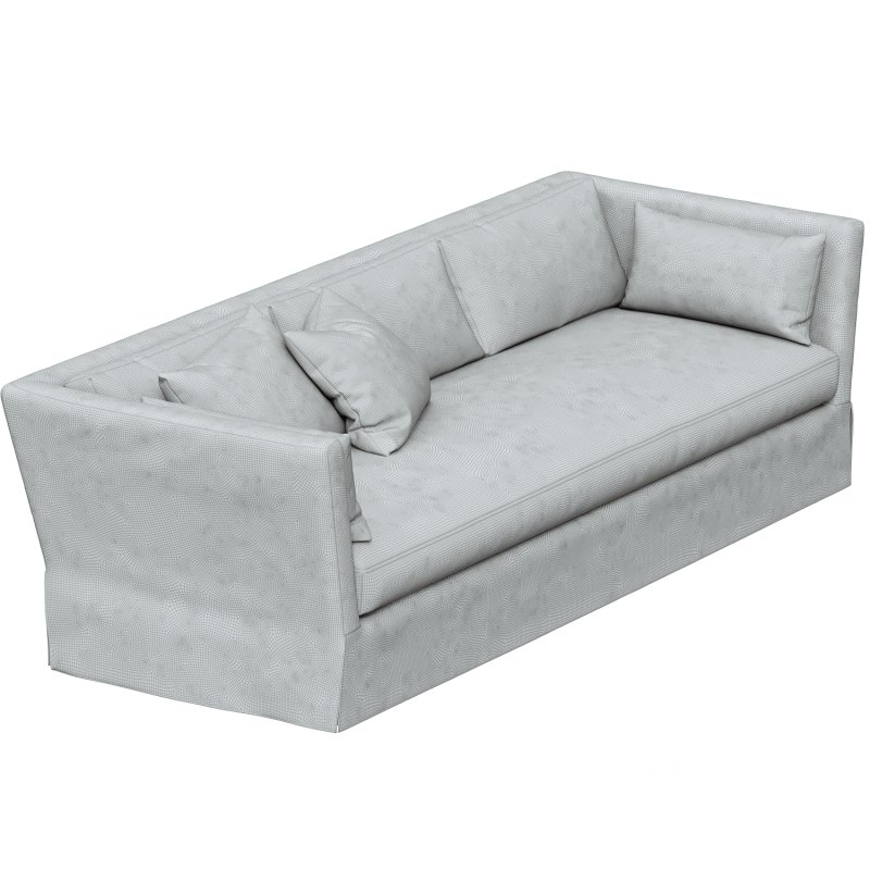 BELGIAN SHELTER ARM SLIPCOVERED 9Luxe SOFA Image 2