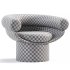 Armchair Bowl Wood Option,Total Fabric Option - Thumbnail 6