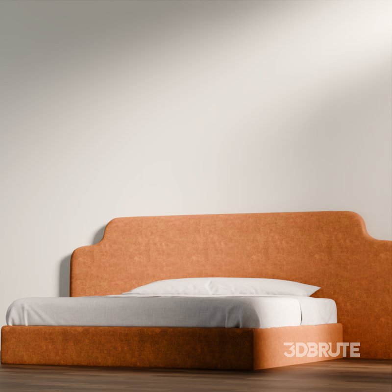 Cozy Modern Bed Image 1
