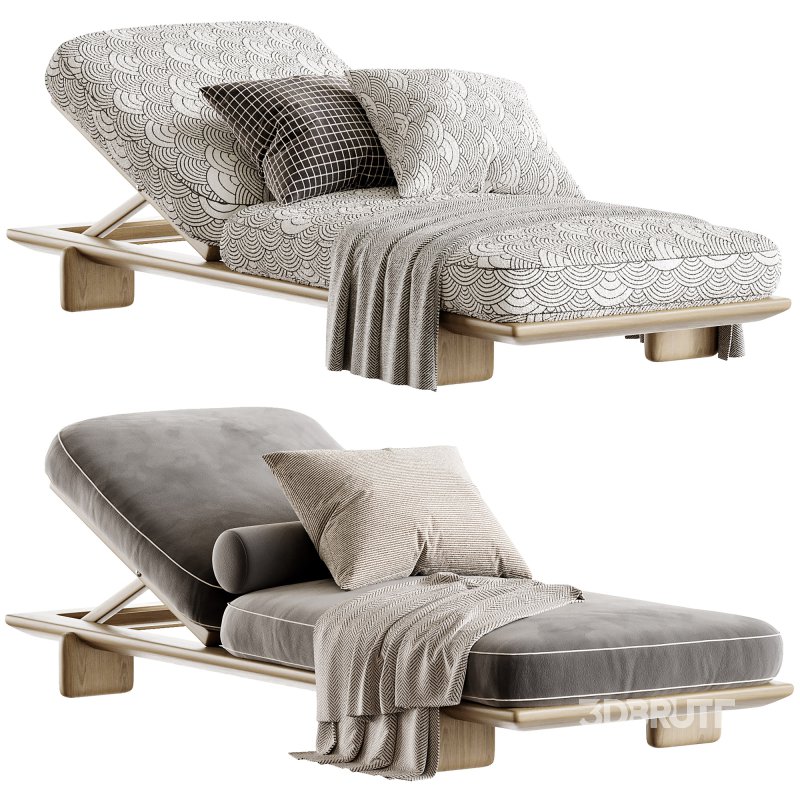 Vondom Milos Sun Lounger Image 1