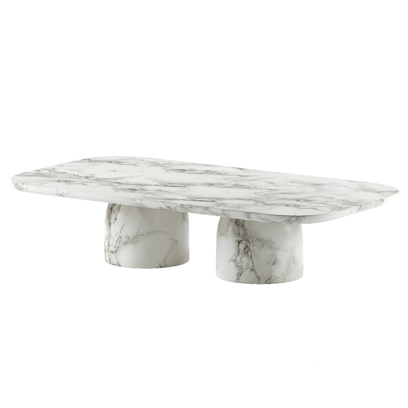 Cupola Carved Coffee Table Image 2