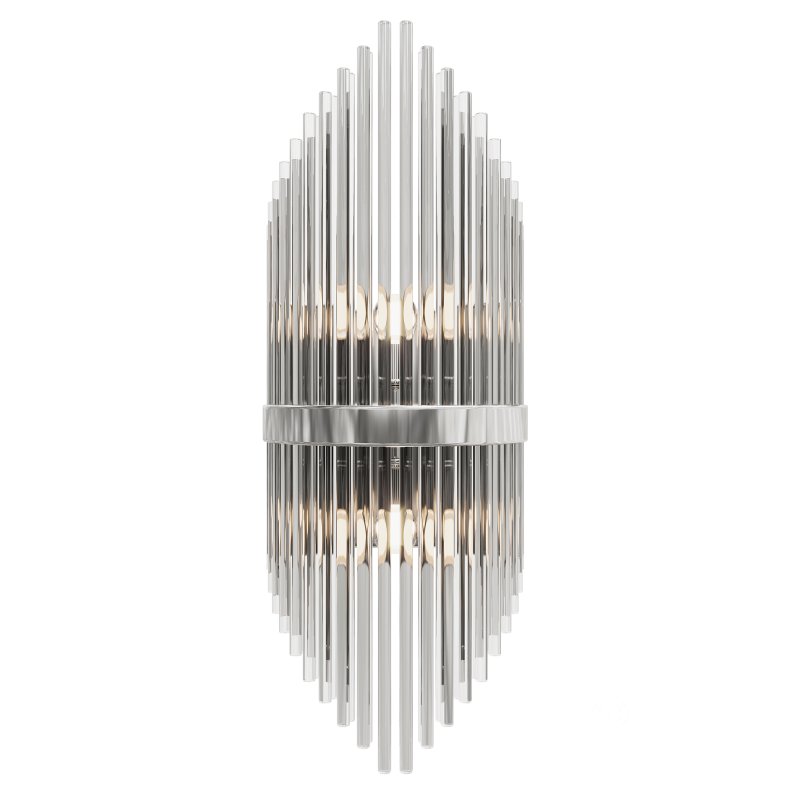 Sconce glass chrome 62GDW-901-550CH Image 1