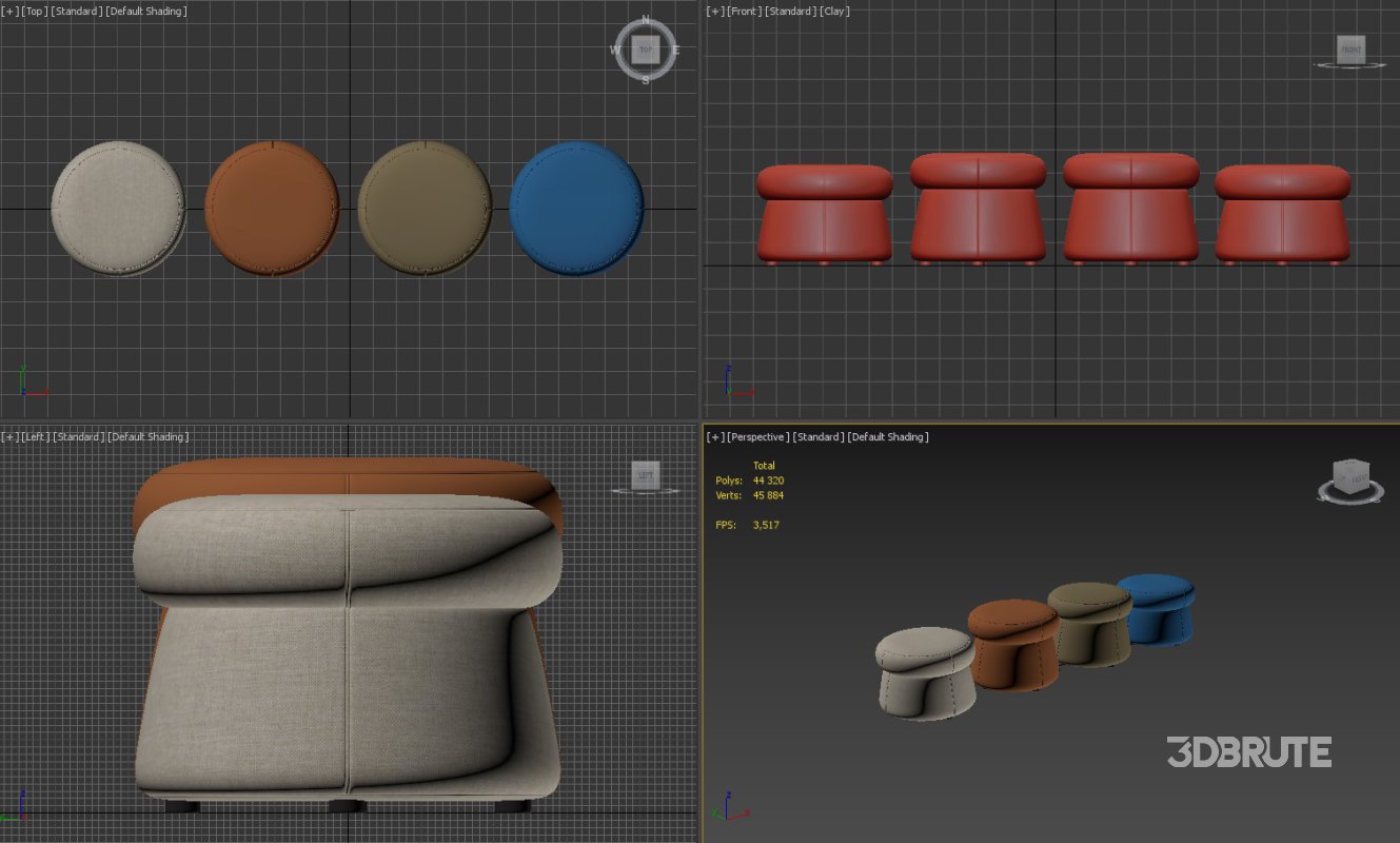 Mushroom Ottoman Image 5