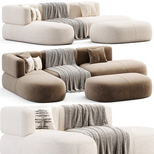 Patricia Urquiola 553 Bowy Sofa