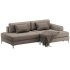 Corner sofa Edwin Velvet Terra - Thumbnail 14