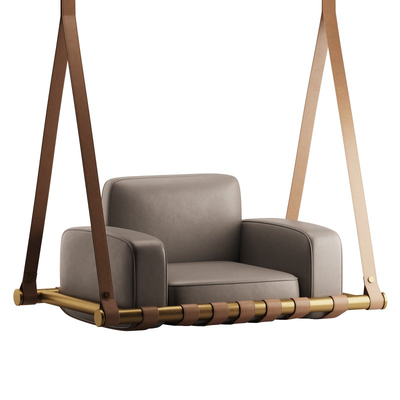 Navy Blue Luxury Swing Image 3