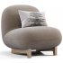 Elvit Cozy Ivory Armchair - Thumbnail 2