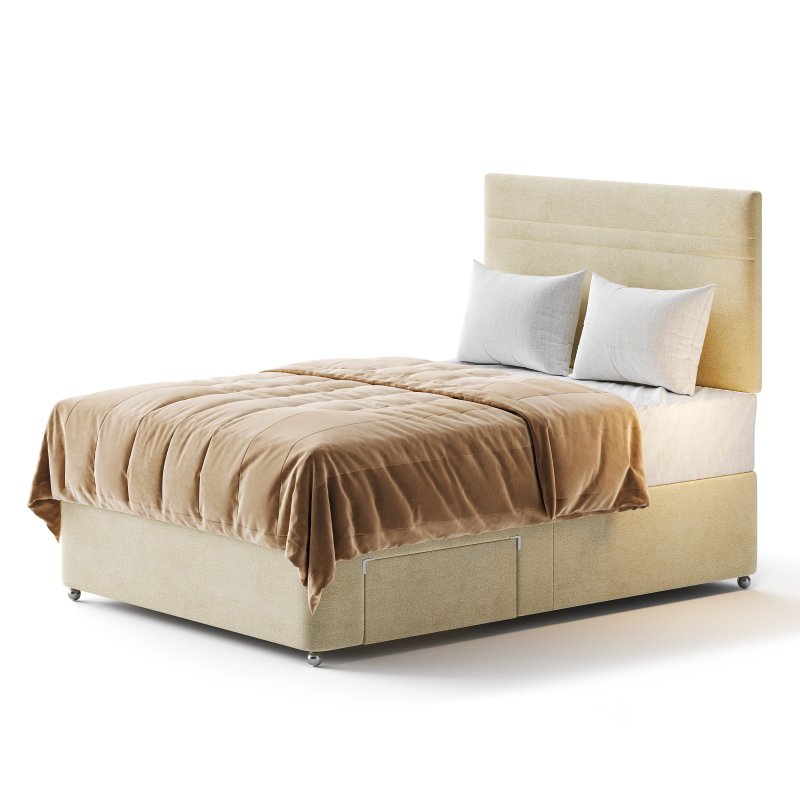 Sealy Auckland Firm Support Divan Bed Set Image 6