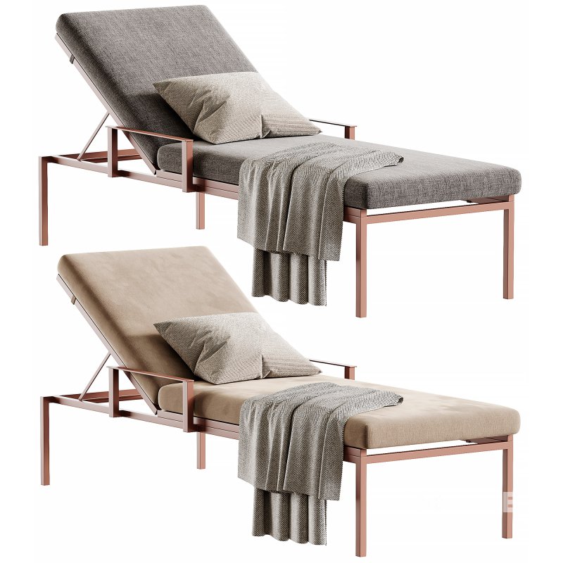 Via Deckchair with Arms Image 1