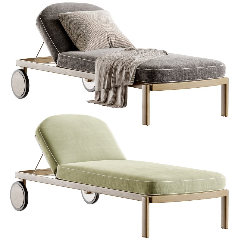 Cove Teak Sun Lounge Image 3