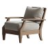 Kairo Wood Outdoor Armchair - Thumbnail 2