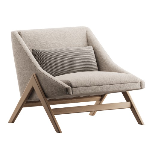 INK IVY Accent Chair Modern Mid