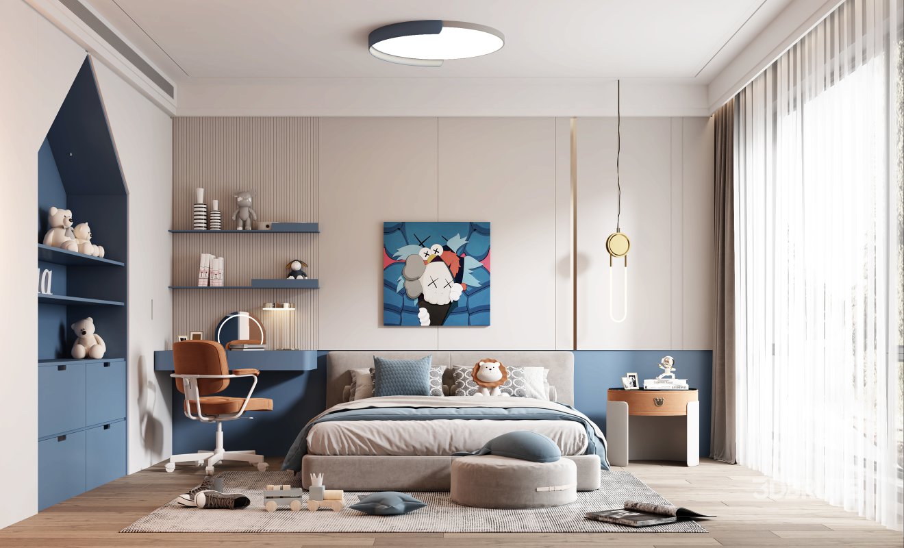 Modern bedroom Image 1