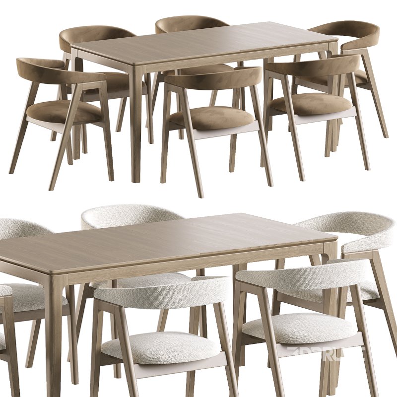 Milford table and Trevor chair Image 6