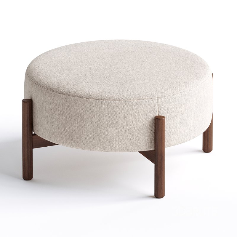 SANTO ROUND OTTOMAN Image 2