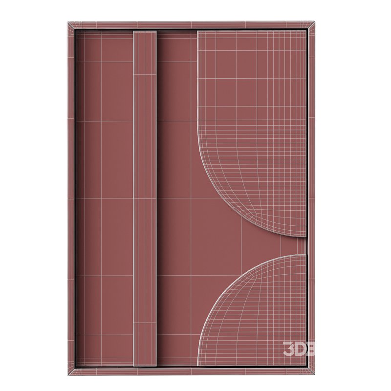 3D painting Relief Art Zoe Image 5