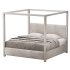 Palma Upholstered Canopy King Bed - Thumbnail 2