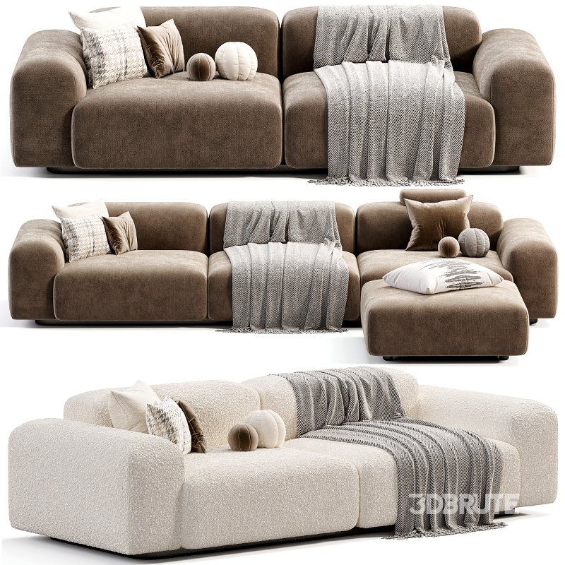 Soft Modular Sofa Image 2