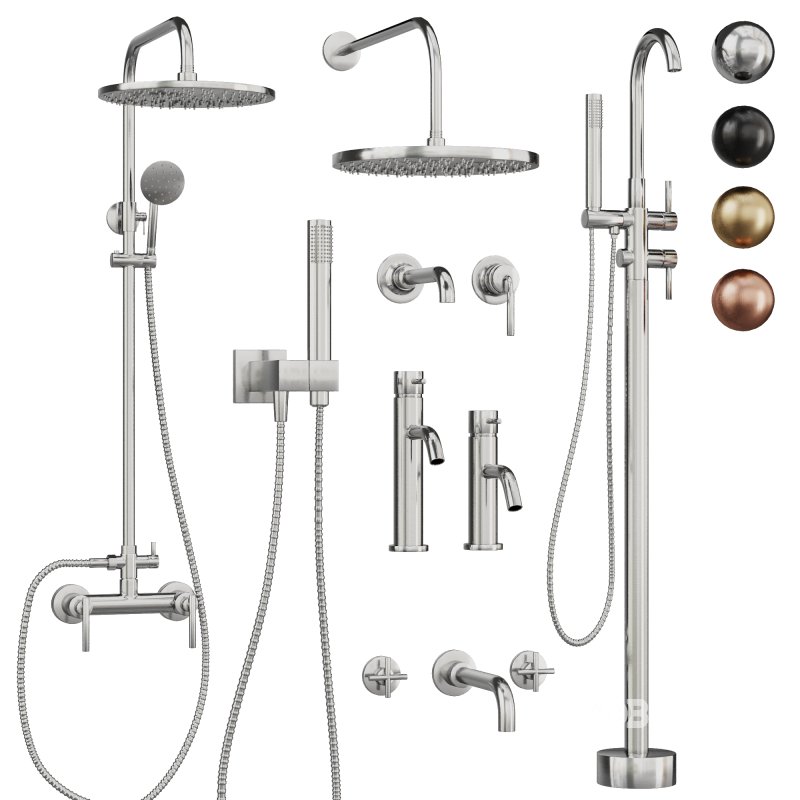 Bathroom faucet set3 Image 4