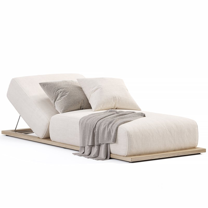 Claud Open Air Meridiani Relax Sunlounger Image 2