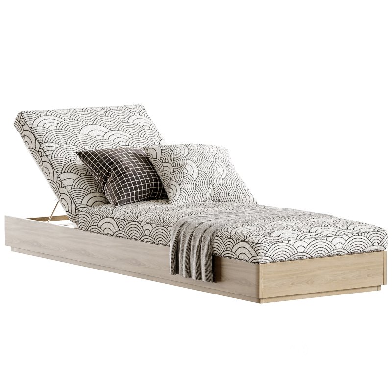 Hayman Teak Double Sun Lounge Image 8