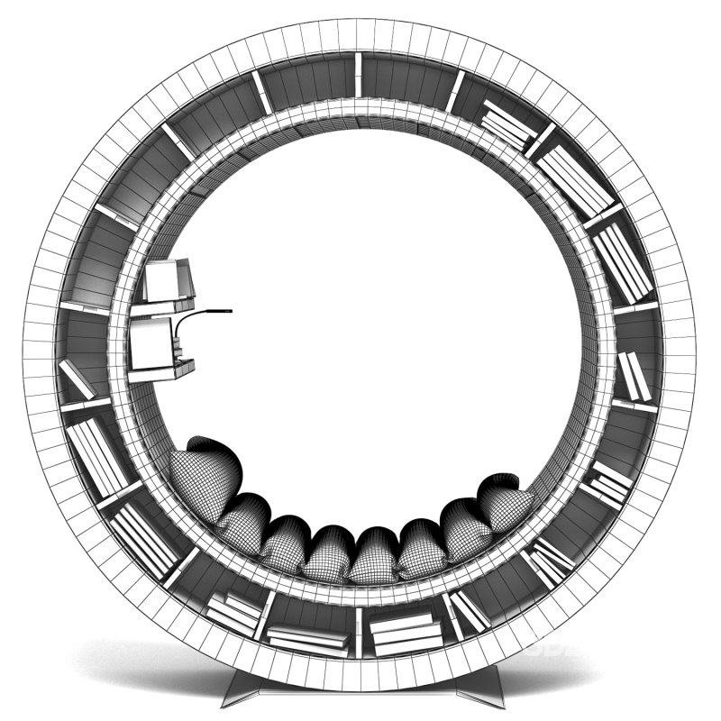 Circle Lounge Library Image 4