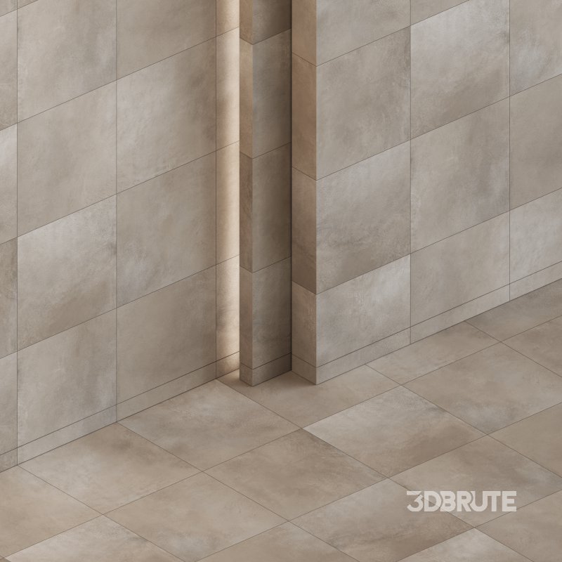 Blend Modern Concrete Floor Tile Collection 90×90 by Revigres Image 6