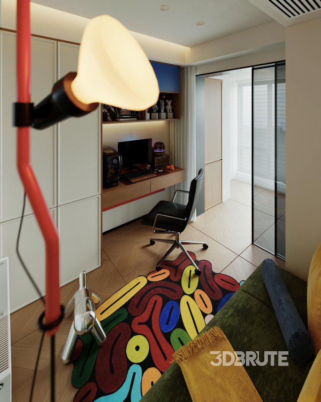 Bauhaus modern living room Image 4