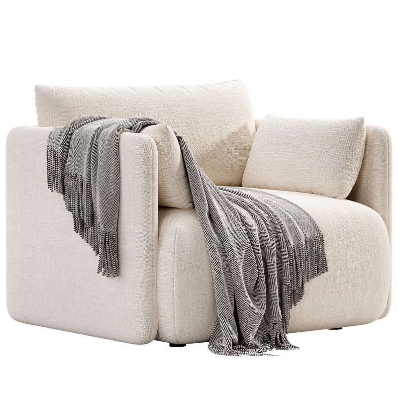 Offset Lounge Chair Image 4