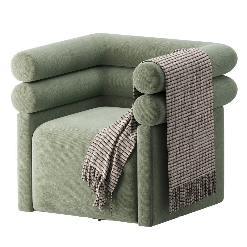 Four Hands Evie Swivel Chair Hampton Cream Image 2