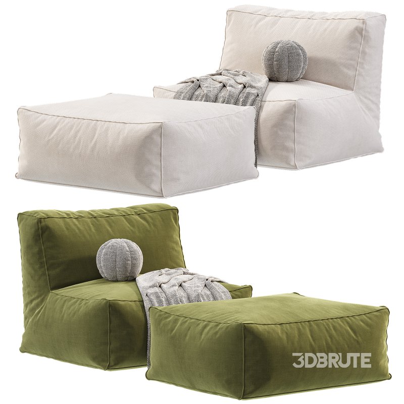 Kubis CHair,Pouf By Goodpoof Image 1