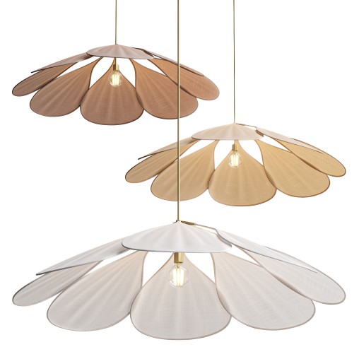 Modern Fabric Geometric Pendant Lights