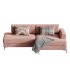 Corner sofa Edwin Velvet Terra - Thumbnail 7
