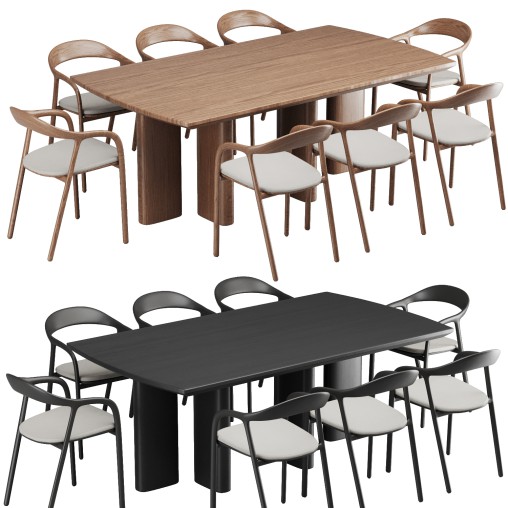 Dinning chair and table287