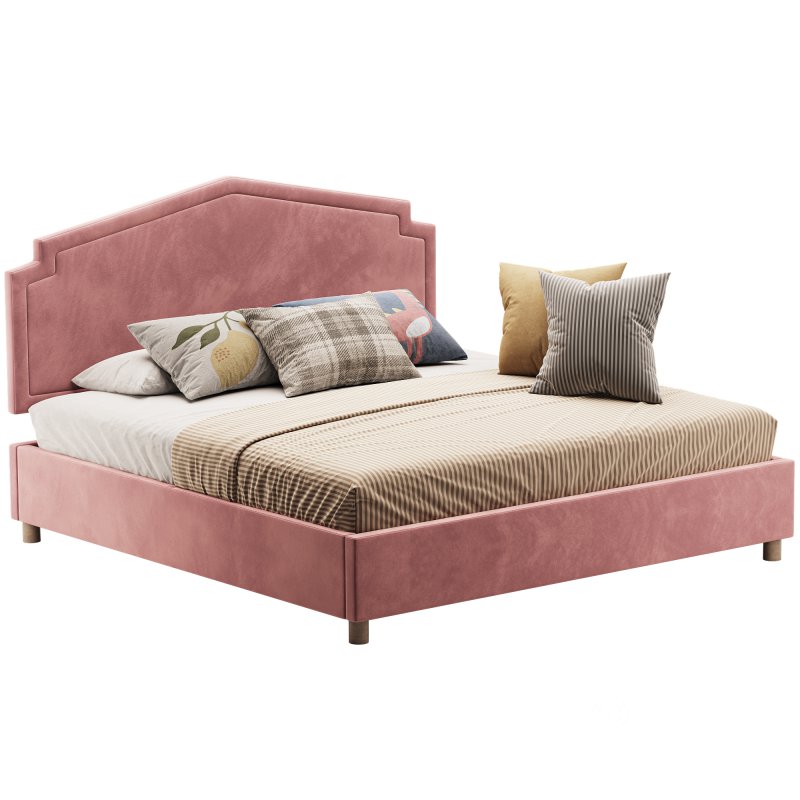 KIDS BED pink Nina Image 1