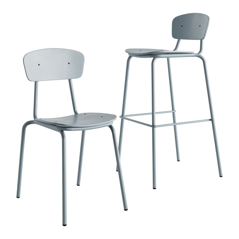 Simple Chair and Bar Stool by Mara Image 3