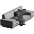 Portola Sofa Ivory Boucle - Thumbnail 1