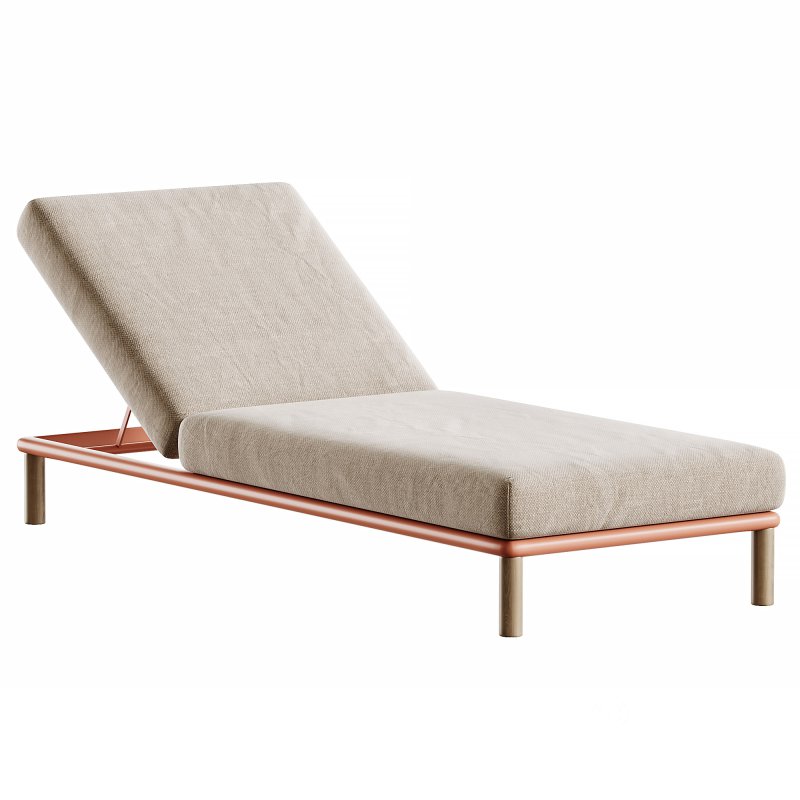 Deckchair Outdoor Sun Lounger Image 5