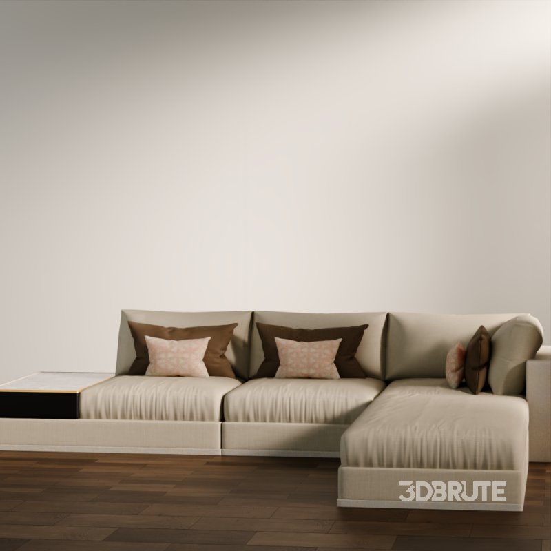 d objects and materials for painless editing.• Origin placed at floor level, centered, so it drops right onto your scene grid. Image 4