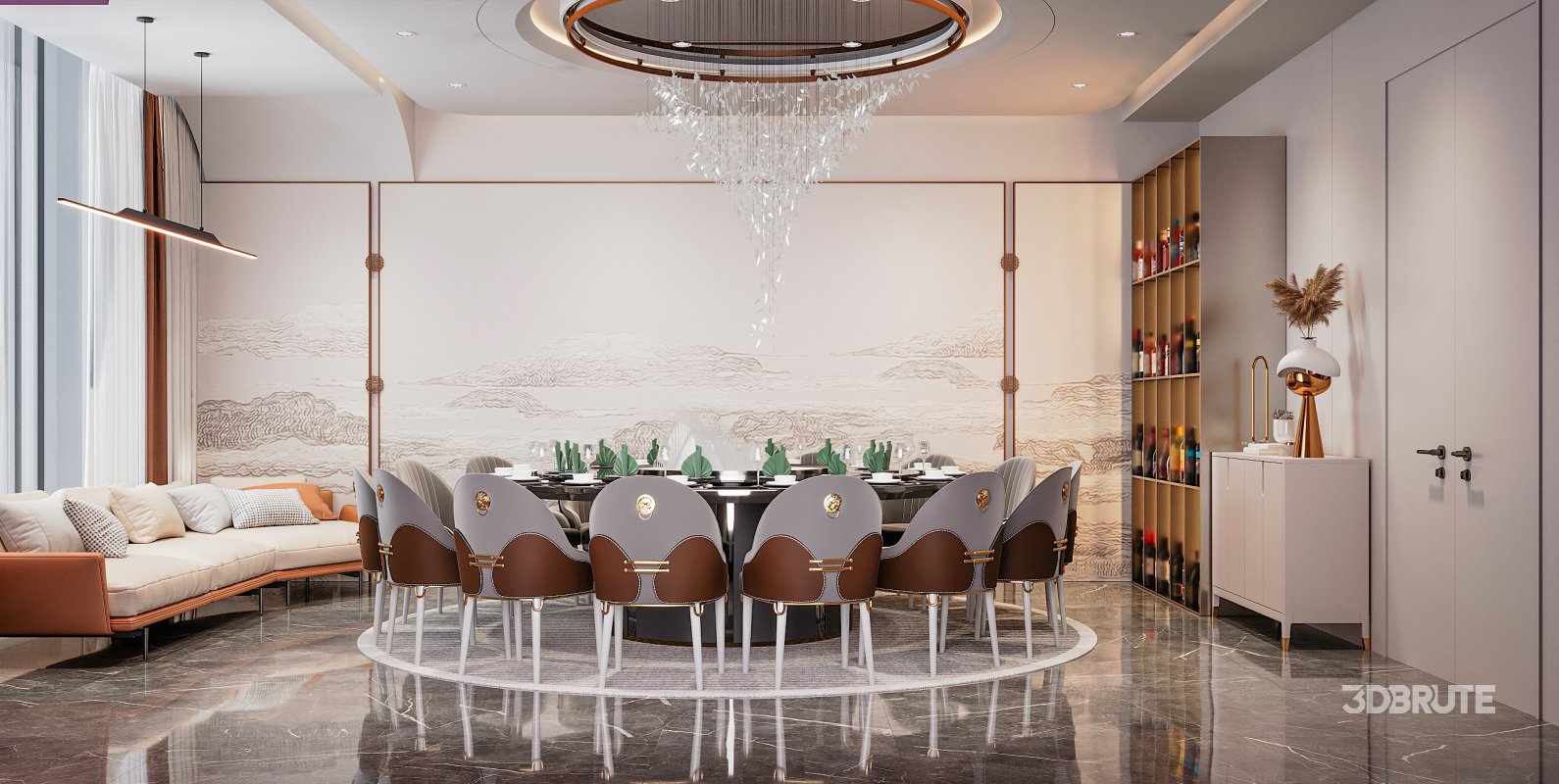 Modern dining room Image 1
