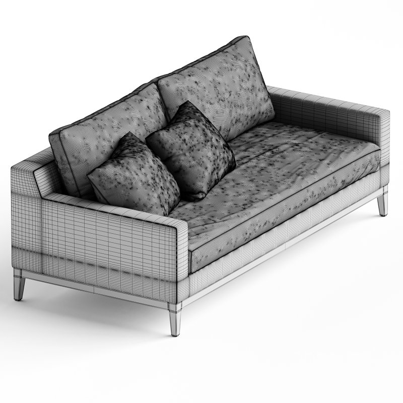 Zyon Velvet Sofa Image 1