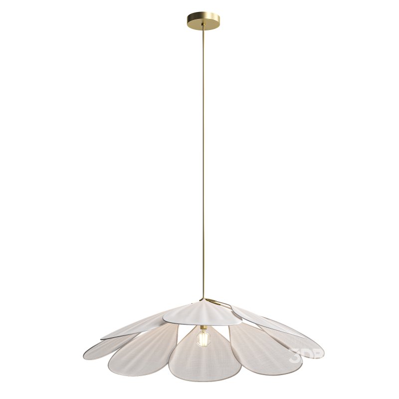 Modern Fabric Geometric Pendant Lights Image 2