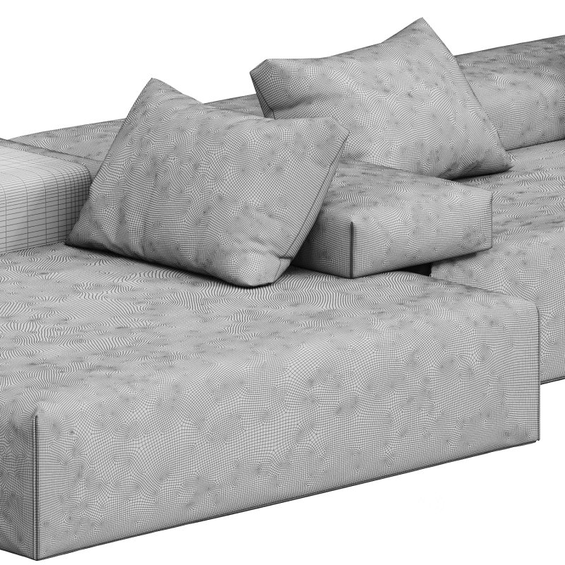 CINDER BLOCK modular sofa design Luca Nichetto Combination 05 Image 2