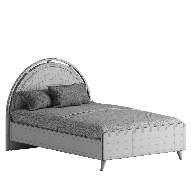 Lorenabedsetwsdb Lorena Double Sized Bed Image 5